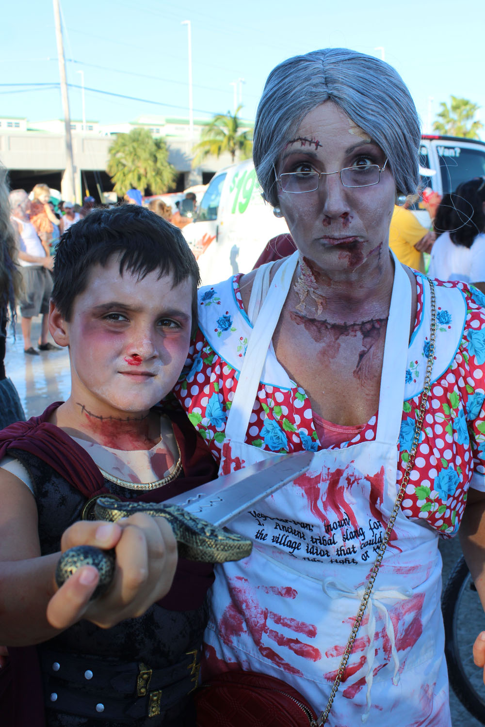 Zombie Bike Ride 2018 photo - Duval Street, Key West